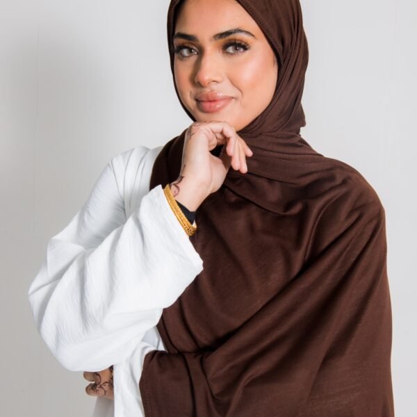 brown hijab Jersey Hijab