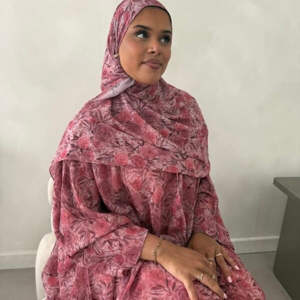 Hawa printed abaya 4 Hawa Printed Abaya