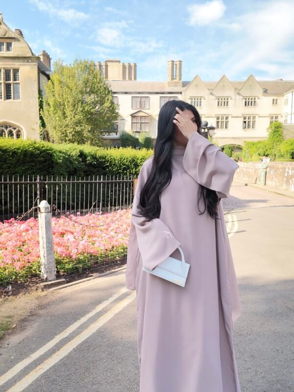 Taupe Azhara Essential Abaya