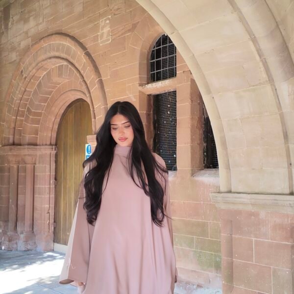 default Taupe Azhara Essential Abaya