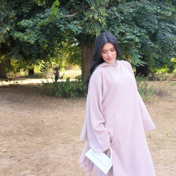 default Taupe Azhara Essential Abaya