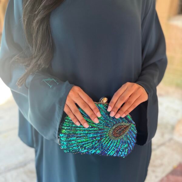 Teal Azhara Essential Abaya
