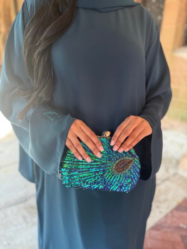 Teal Azhara Essential Abaya